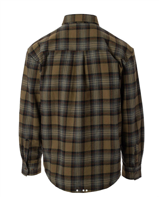 Fieldstone Woodsman Flannel Shirt Green Large 3