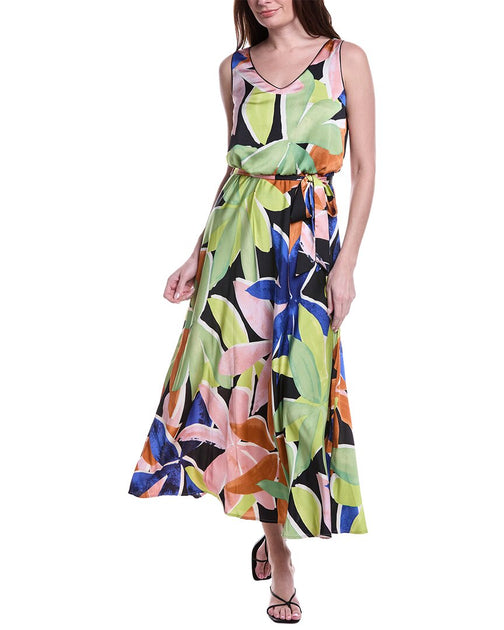 Nic + Zoe Bianca Maxi Dress Multi Medium 2