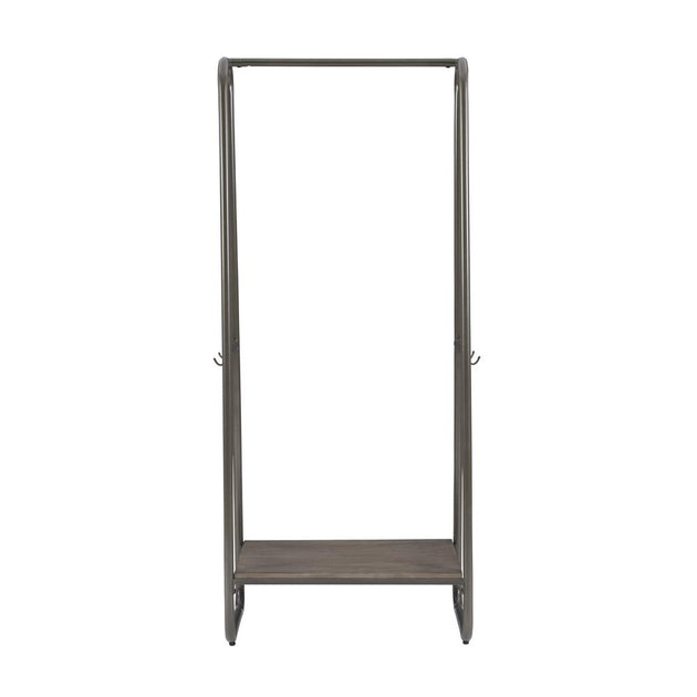 Linon Bywood Clothing Rack Pewter 3