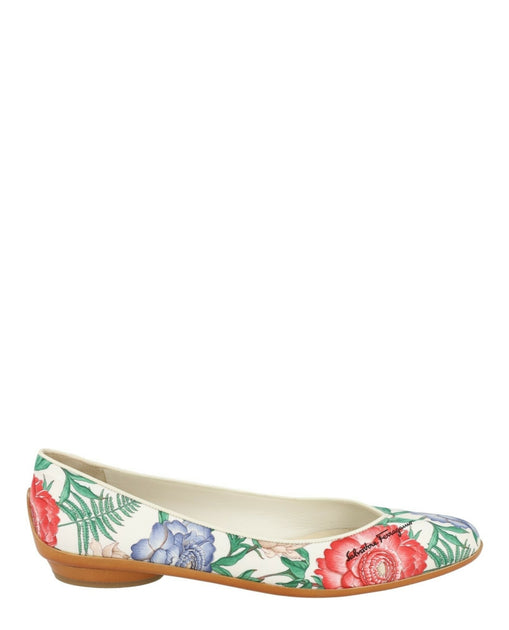 Salvatore Ferragamo Doris Archive Ballet Flats Multi US 6 2