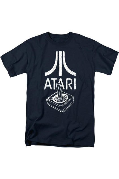 Gildan Atari Joystick Logo T-Shirt Manches Courtes Bleu 5XLarge 2