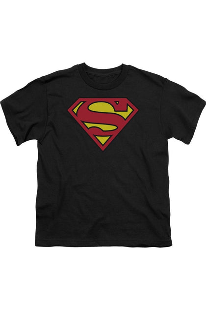 Gildan Superman Classic Logo T-Shirt Black Small 2
