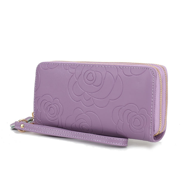 MKF Collection Ellie Wallet Brown Small 2
