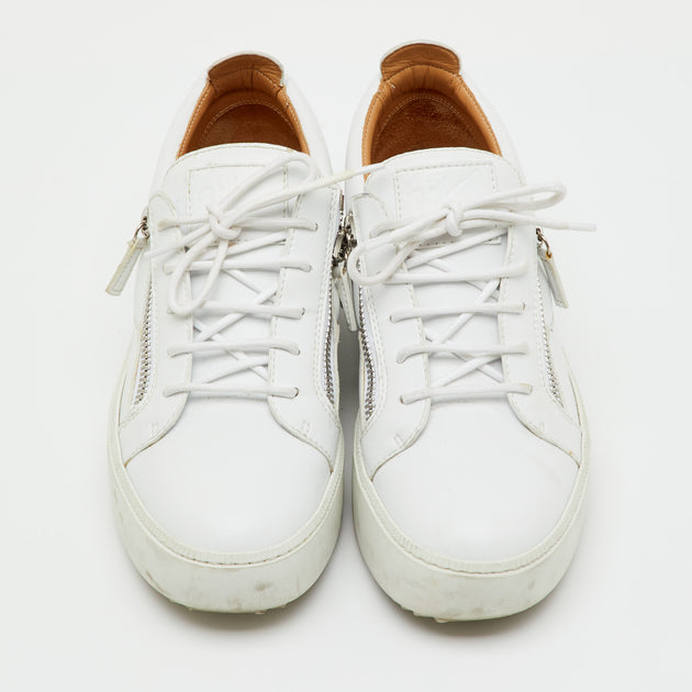 Giuseppe Zanotti Frankie Low Top Platform Sneakers White EU 41 4