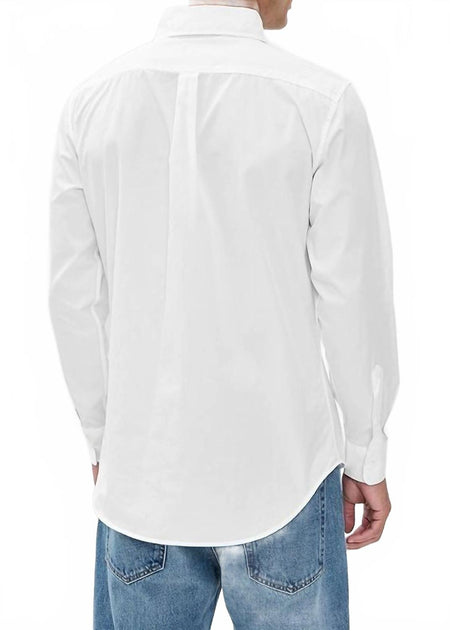 Knickerbocker Wooster Cotton Shirt White XXLarge 4