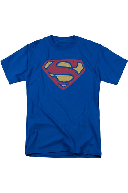 Gildan Superman Super Rough Short Sleeve Tee Blue XL 2