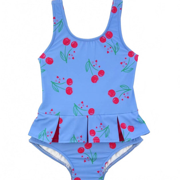 Florence Eiseman Kinder Badeanzug mit Kirschdruck 2
