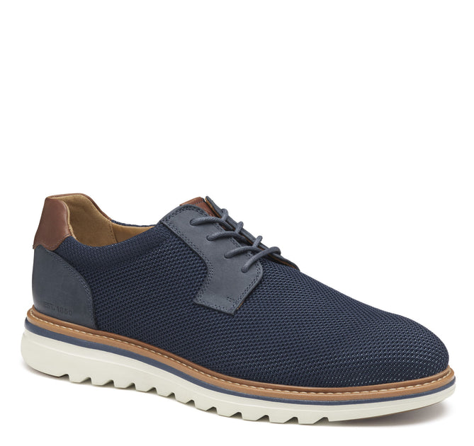 Johnston & Murphy Ralston Plain Toe Knit Lace-Up Oxford Multi US 9 2