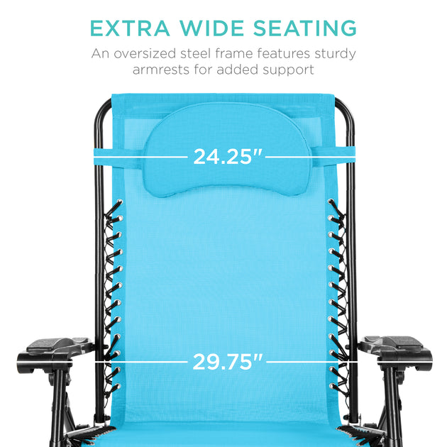 Best Choice Products Zero Gravity Chair Black 3