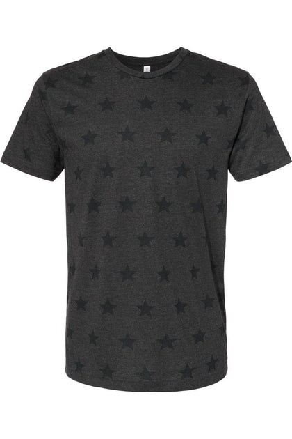 Code Five Star Print Tee Grey XXX-Large 2