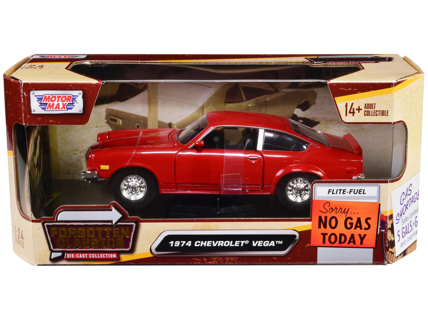 1974 Chevrolet Vega Rot 1/24 Modellauto 2