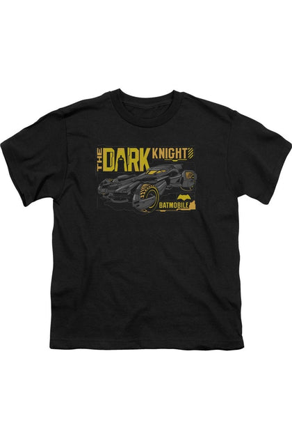 Gildan Batman V Superman Mobile Dark Knight T-Shirt Black XLarge 2