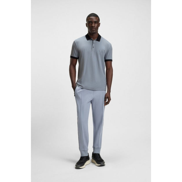 Boss Polo Gris Small 3