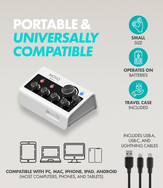 Movo Podcast Equipment Bundle Black 4