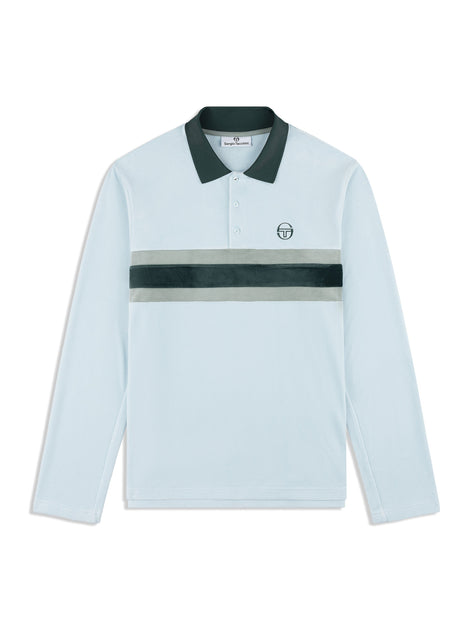 Sergio Tacchini Banda Velour Polo Multicolor Small 3