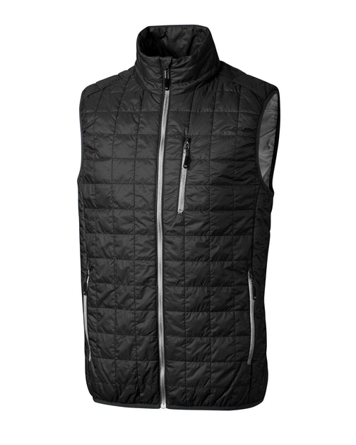 Cutter & Buck Rainier PrimaLoft Insulated Vest Blue Large Tall 4