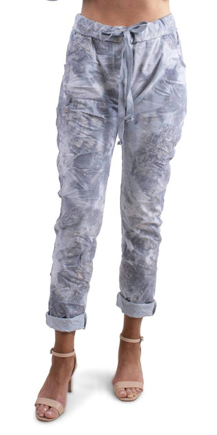 GIGI MODA Brillare Cropped Pants Grey One Size 3