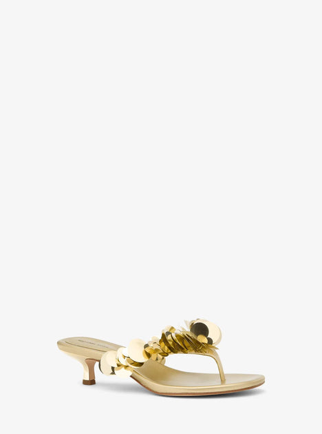 Michael Kors Loretta Sandal Silver US 11 2