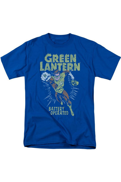 Gildan Green Lantern Fully Charged Short Sleeve Tee Blue 5XL 2