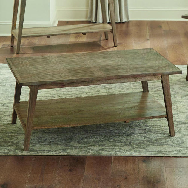 Steve Silver Milani Cocktail Table Brown 2