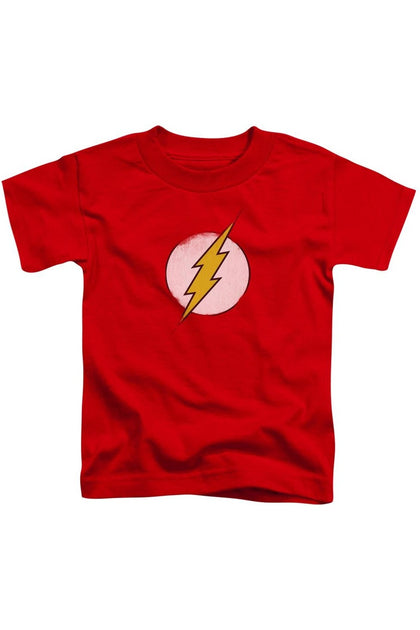 Gildan DC Comics Flash Rough Flash Logo T-Shirt Rot XSmall 2