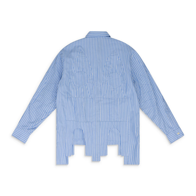 Who Decides War Arches Button-Down Shirt Blue XL 3