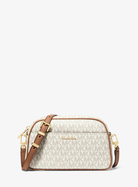 Michael Kors Jet Set Small Camera Crossbody Bag Beige One Size 2