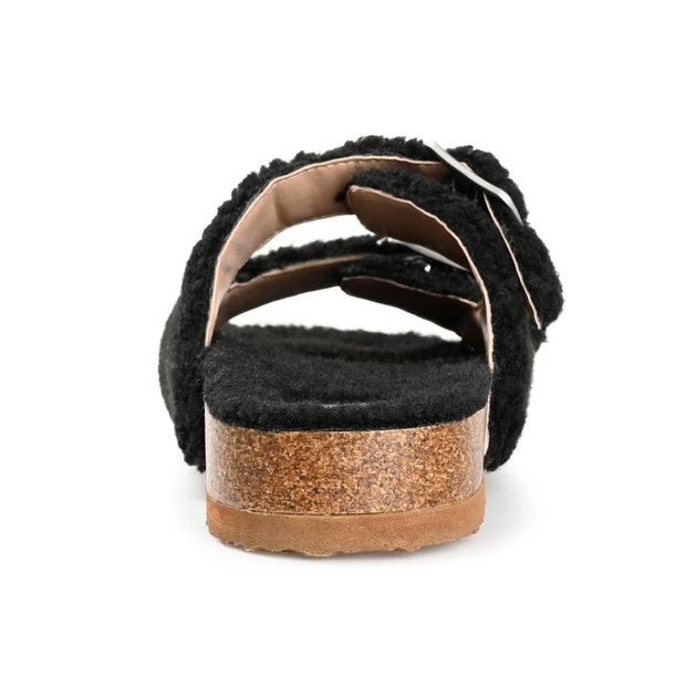 Journee Collection Delpheen Slipper Brown US 8.5 4