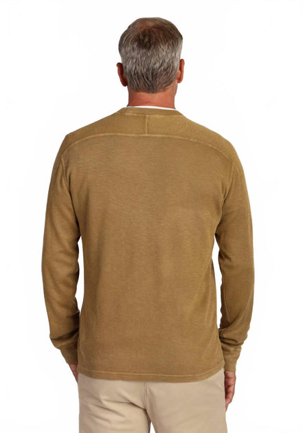 TRUE GRIT Heritage Crew Top Brown Medium 3