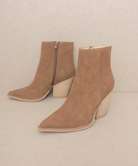 OASIS SOCIETY Archie Western Ankle Boots Brown US 6 3