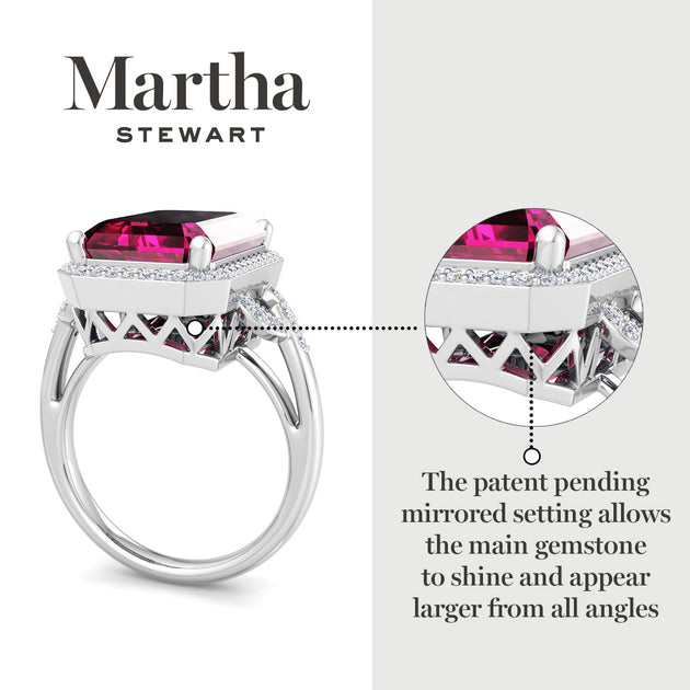 Martha Stewart Halo Ring Multi US 5 5