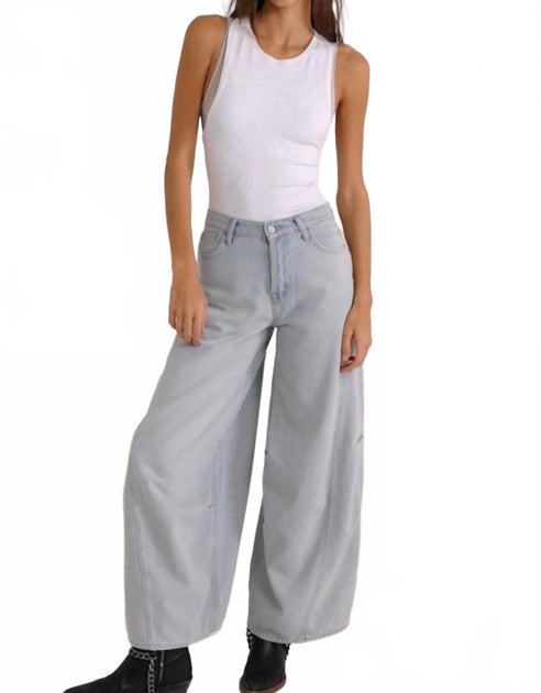 Free People Westward Demi Jeans Grey 25 2