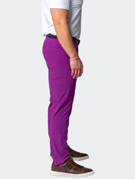 Maceoo Classic Fuchsia Pink Pants 38 2