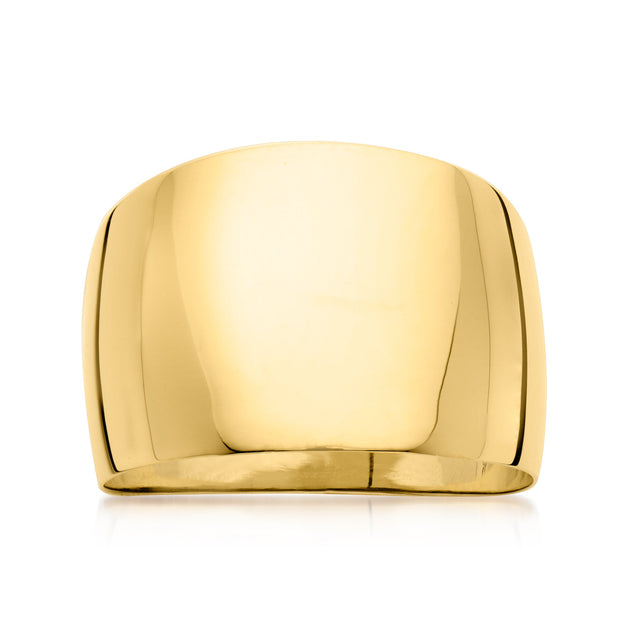 Ross-Simons Dome Ring Yellow Gold US 6 2