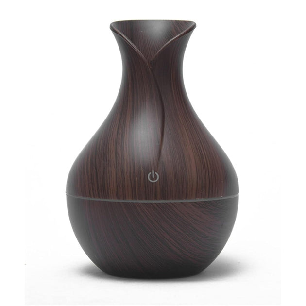Kenro Mini Aromatherapie Luftbefeuchter Dunkles Holz 2