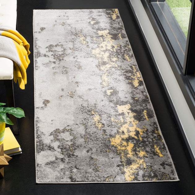 Safavieh Adirondack ADR134 Area Rug Grey Yellow 4