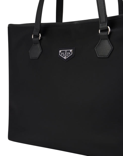 Philipp Plein Nylon Shopper Bag Black One Size 4
