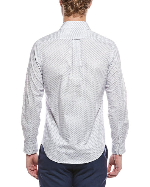 Scotch & Soda Modern Fit Shirt Light Blue 15.5 3