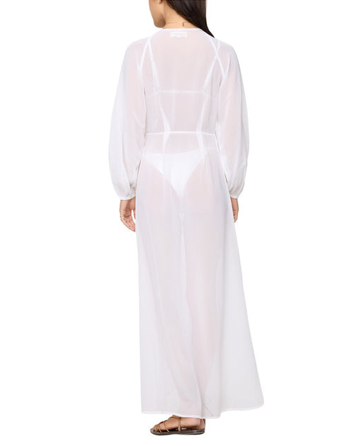 L Space Anna Cover-Up Blanc Small 3