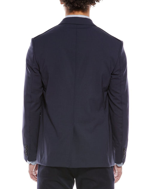 Theory Wool Suit Jacket Blue US 44 Regular 3