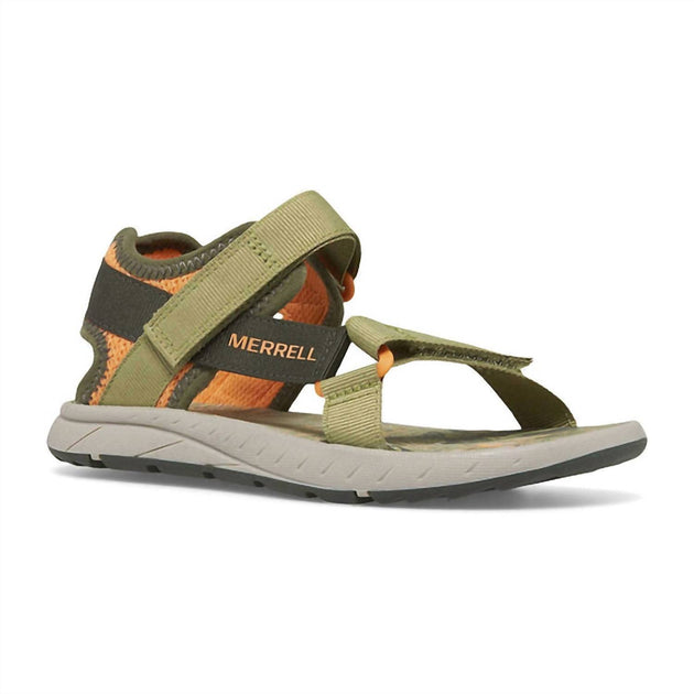 Merrell Kid's Kahuna Web Sandal Green US 13 2