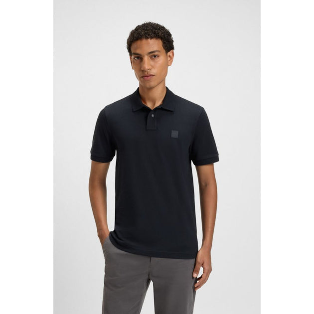 Boss Polo Stretch-cotton Extra-slim-fit Noir XXL 4