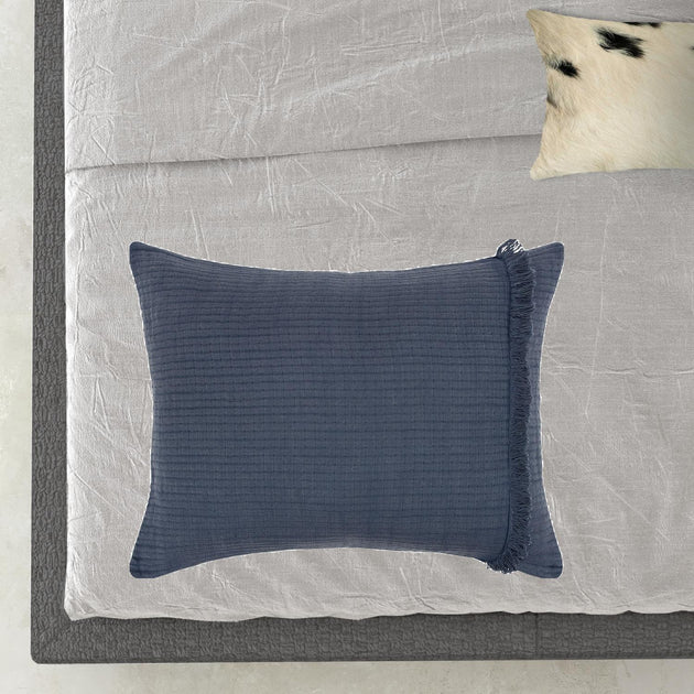 Hivvago Indigo Checkered Queen Quilt 3