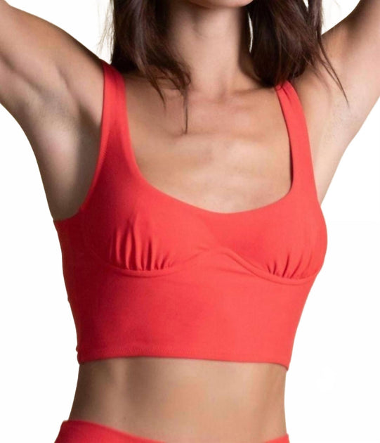 Montce Kaia Sport Tank Top Pink XLarge 2