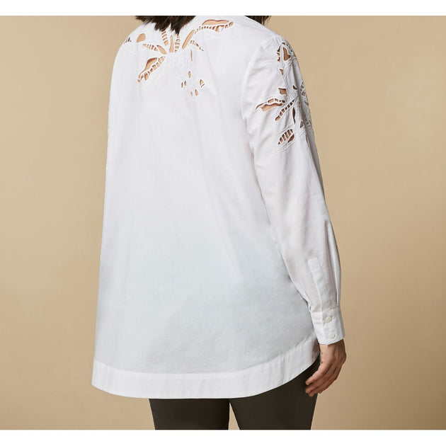 Marina Rinaldi Teorema Shirt White US 22 4