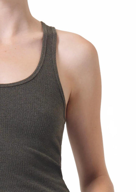 AGOLDE Bianca Tank Grey Medium 4