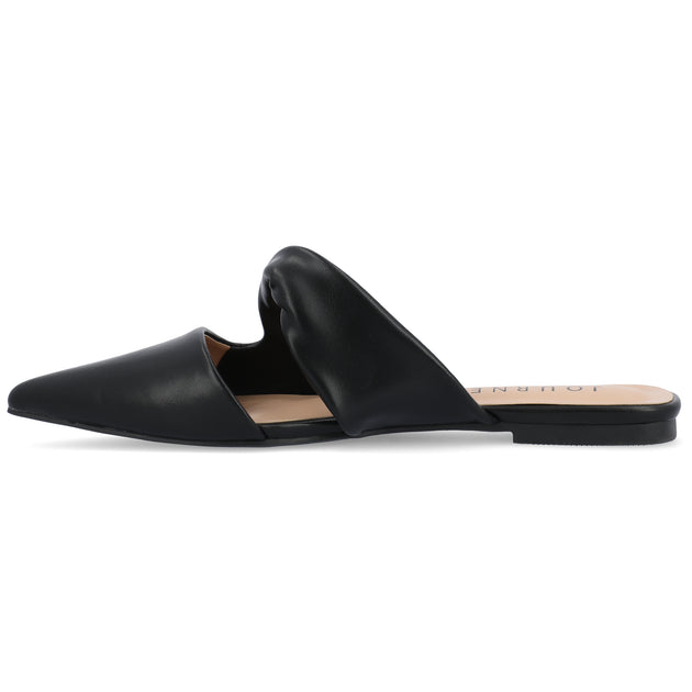 Journee Collection Enniss Mule Flats Brown US 6.5 3