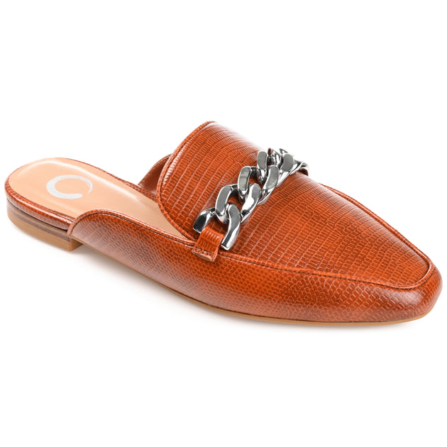Journee Collection Hazina Mule Brown 9.5 2