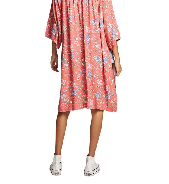Saltwater Luxe Polly Kimono Red XS 3