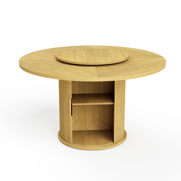 Streamdale Furniture 55" Round Dining Table Natural 4